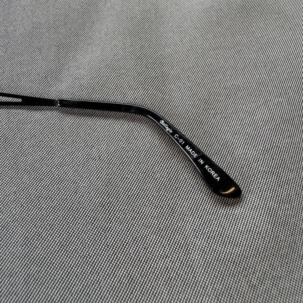 Bellagio B643 Eyeglass Frames Women 51-19-140 Black Rhinestone Designer Japan